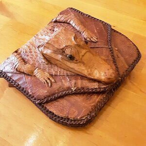 50's Vintage Alligator Leather Purse